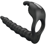 Pretty Love Blackney Anéis para Pênis Com Plug Vibrador