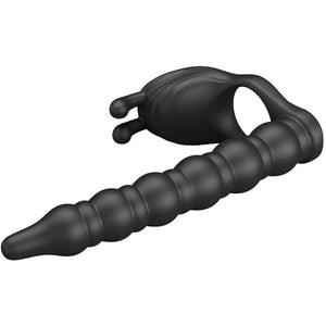 Pretty Love - Blackney Anéis para Pênis com Plug Vibrador