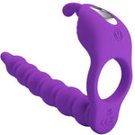 Pretty Love Blackney Anéis para Pênis Com Plug Vibrador