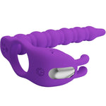 Pretty Love Blackney Anéis para Pênis Com Plug Vibrador