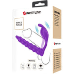 Pretty Love Blackney Anéis para Pênis Com Plug Vibrador