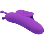 Pretty Love Snail Estimulador de Dedo Roxo Poderoso