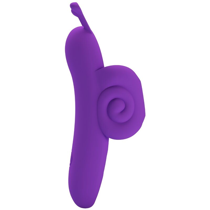 Pretty Love Snail Estimulador de Dedo Roxo Poderoso