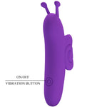 Pretty Love Snail Estimulador de Dedo Roxo Poderoso