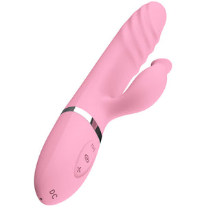 Armony - Vibrador e Thrusting com Língua de Efeito de Calor Rosa