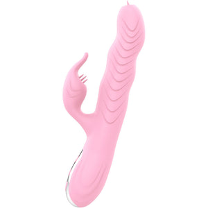 Armony - Marcia Vibrador & Thrusting Dupla Língua Efeito Calor Rosa