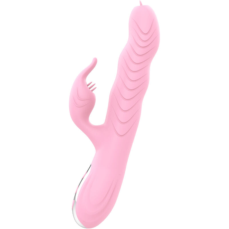 Armony - Marcia Vibrador & Thrusting Dupla Língua Efeito Calor Rosa