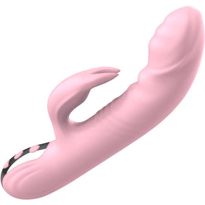 Armony - Vibrador de Coelho Totalmente Rosa Efeito de Calor