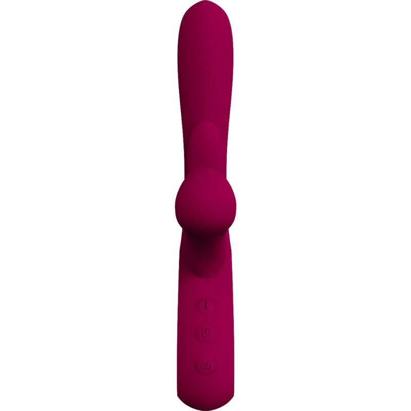 Armony - Vibrador de Impacto Swing e Estimulador Duplo Modelo 1 Bordeaux