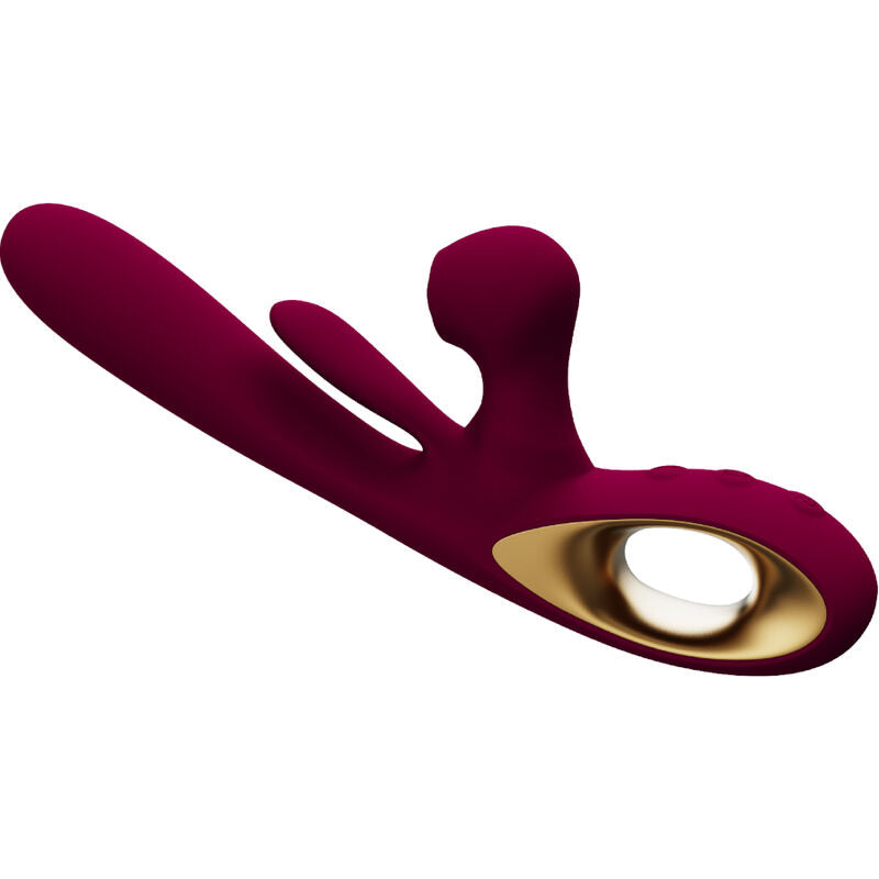 Armony - Vibrador de Impacto Swing e Estimulador Duplo Modelo 1 Bordeaux