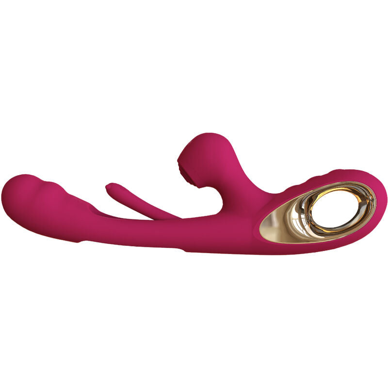 Armony - Vibrador de Impacto Swing e Estimulador Duplo Modelo 2 Bordeaux