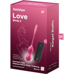 Satisfyer Love Birds 2 Bolas de Kegel Vibrantes + Aplicativo Gratuito