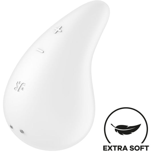 Satisfyer Vibrador Dew Gota Lay-on Blanco