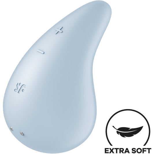 Satisfyer Vibrador Dew Gota Lay-on Azul