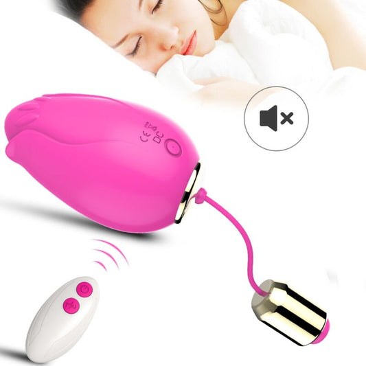 Armony - Vibrador de Ovo Mandala G-Spot Controle Remoto Fúcsia