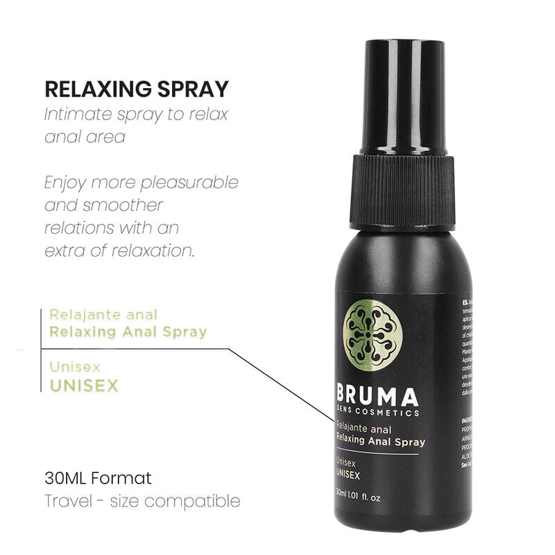 Bruma - Spray Anal Relajante Unisex 30 ml