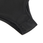 Subblime conjunto de dos piezas de sujetador transparente y tiras S/M