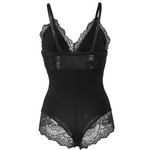 Subblime Teddy Negro Floral Detalle de Encaje S/m