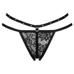 Livco Corsetti Fashion - Nomade Tanga Sin Entrepierna Negro