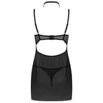 Livco Corsetti Fashion Conjunto Binella Babydoll + Tanga Preto
