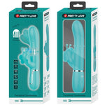 Pretty Love Vibrador Coelho Multifunções 4 Em 1 Butterfly Aqua Verde