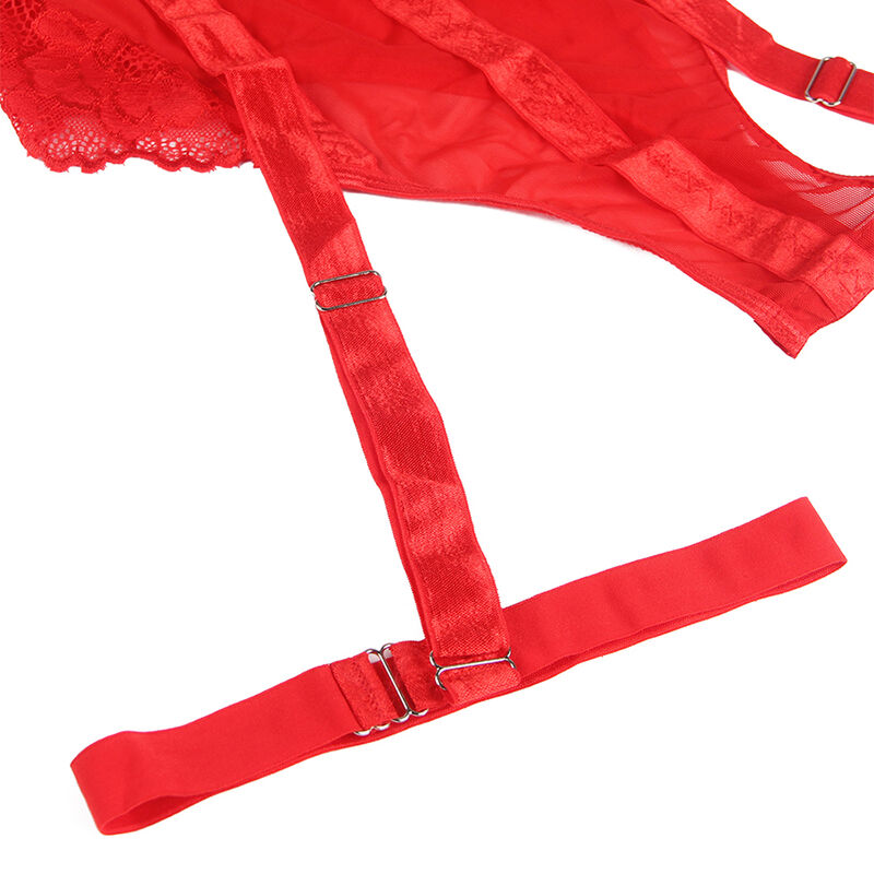 Subblime Teddy Com Ala Liga Detalhe Peito Vermelho L/xl