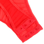 Subblime Teddy Com Ala Liga Detalhe Peito Vermelho L/xl