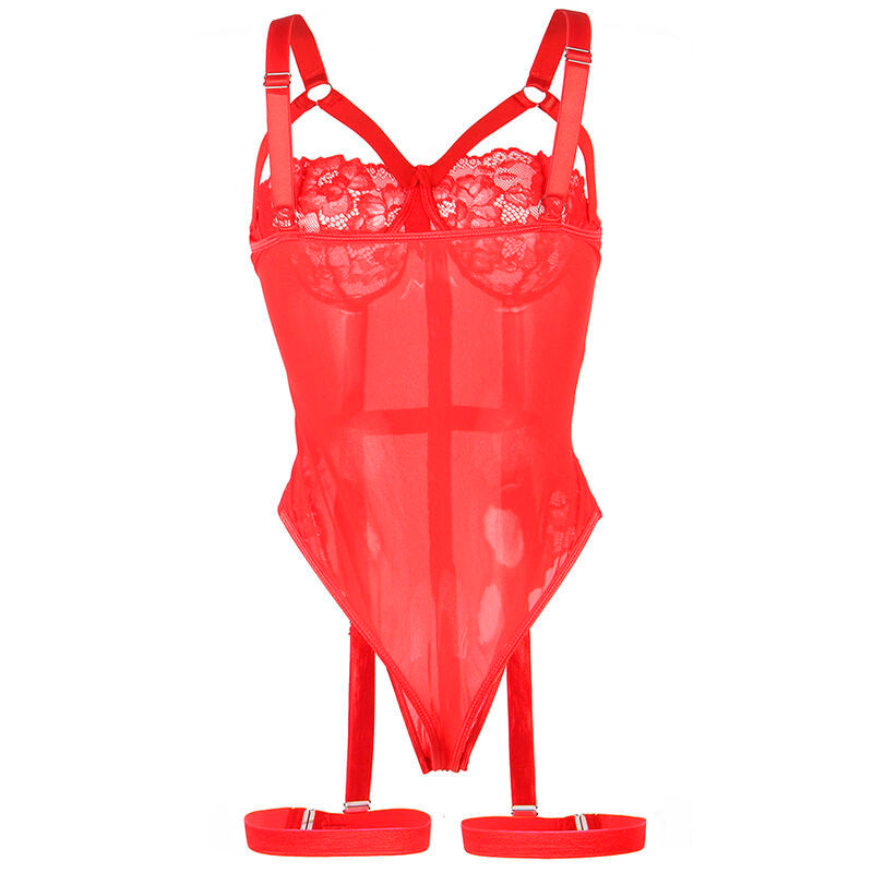 Subblime Teddy Com Ala Liga Detalhe Peito Vermelho L/xl
