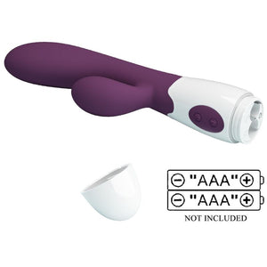 Pretty Love - Alvis Vibrador Coelho e Ponto G Roxo