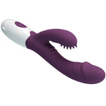 Pretty Love Andre Vibrador Conejo y Estimulador de Punto G Púrpura