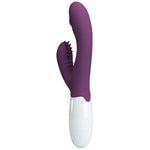 Pretty Love Andre Vibrador Conejo y Estimulador de Punto G Púrpura
