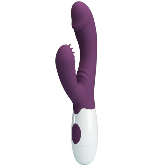 Pretty Love Andre Vibrador Coelho e Estimulador de Ponto G Roxo