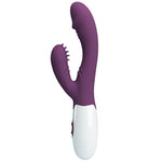 Pretty Love Andre Vibrador Conejo y Estimulador de Punto G Púrpura