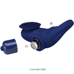 Pretty Love Palle Anel Com Vibrao Azul
