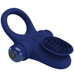 Pretty Love Palle Anel Com Vibrao Azul