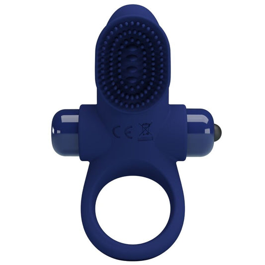 Pretty Love Palle Anel Com Vibrao Azul