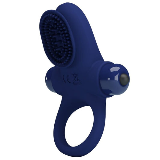 Pretty Love Palle Anel Com Vibrao Azul
