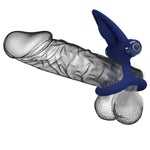 Pretty Love Mat Anel Duplo Com Vibrao e Estimulador Azul