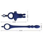 Pretty Love Ayad Anillo Vibrador Conejo Con Plug Azul
