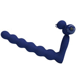 Pretty Love Ajmal Anel Vibrador Com Plug Azul
