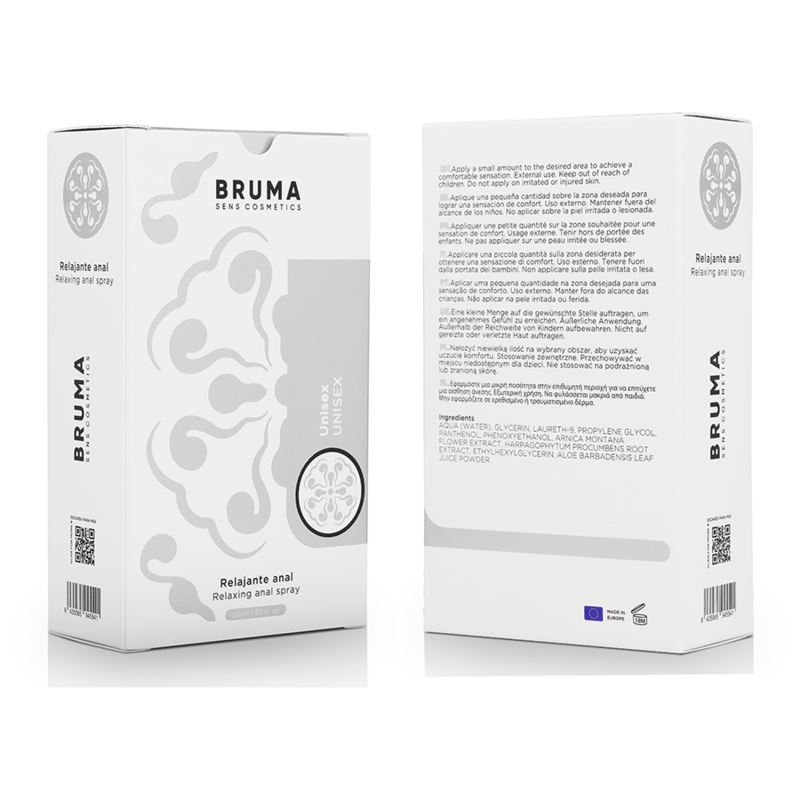 Bruma - Spray Anal Relajante Unisex 30 ml