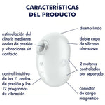 Satisfyer Cutie Ghost Vibrador Lay-on Branco