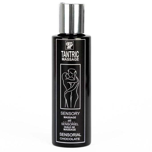 Eros-Art - Óleo de Massagem Tântrica Natural e Afrodisíaco de Chocolate 100 ml