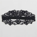 QUEEN LINGERIE - MSCARA DE RENDA PRETA