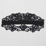 QUEEN LINGERIE - MSCARA DE RENDA PRETA