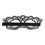 QUEEN LINGERIE - MSCARA DE RENDA FINA PRETA