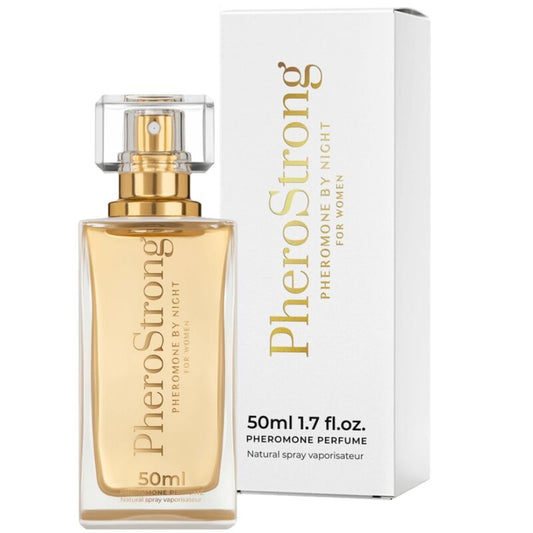 Pherostrong Perfume com Feromonas by Night para Mulher 50 ml