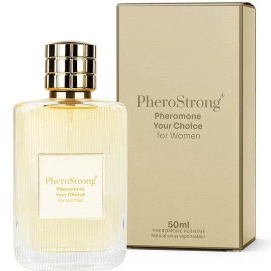 Pherostrong Perfume de Feromonas Sua Escolha para Mulheres 50 Ml