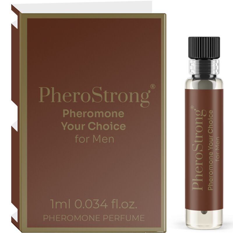 Pherostrong - Perfume de Feromonas Su Elección Para Hombre 1 ml