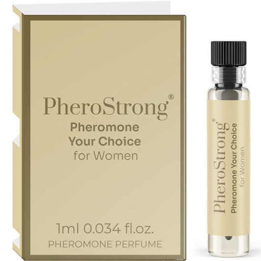 Pherostrong - Perfume de Feromonas Sua Escolha Para Mulheres 1 ml
